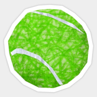 Tennis ball Sticker